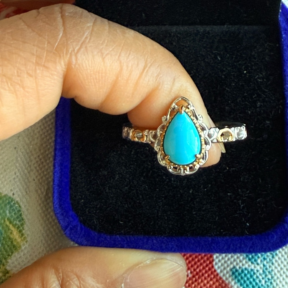Sleeping Beauty sterling Silver 925 ring
